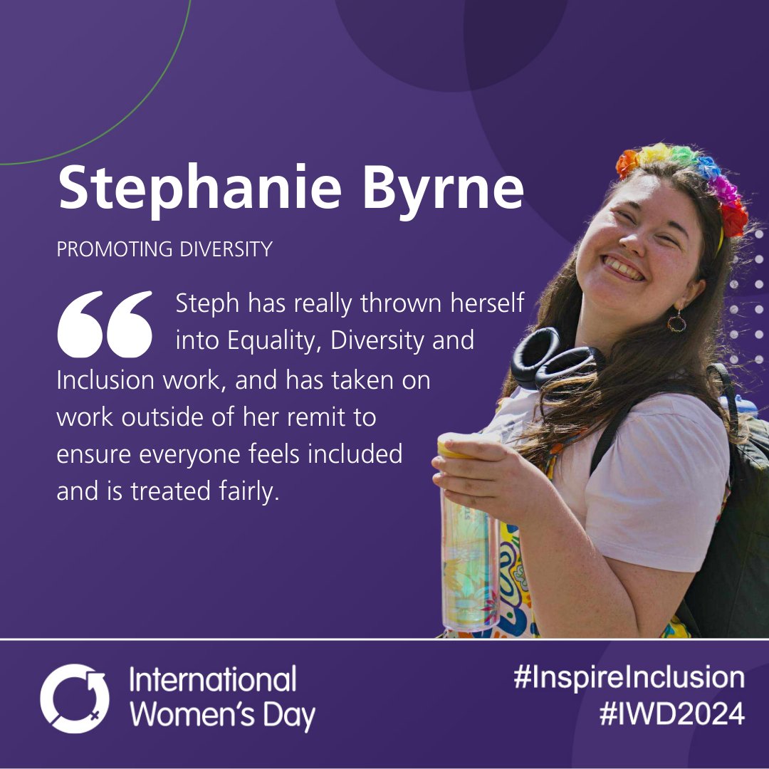 It's International Women's Day on Friday and we're marking the week by highlighting some of our inspirational staff - nominated by their colleagues and teams. Who inspires you? #IWD2024 #InspireInclusion