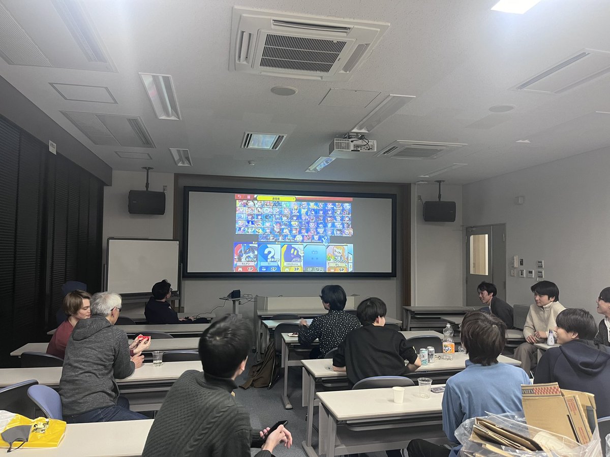 Dinner with Smash bro night for the farewell party of some of our lab members here at Oiwa lab , <a href="/SANKEN_En/">SANKEN - Osaka University (Japan)</a>, <a href="/osaka_univ_e/">The University of Osaka</a>. If only we could control the qubits like this.