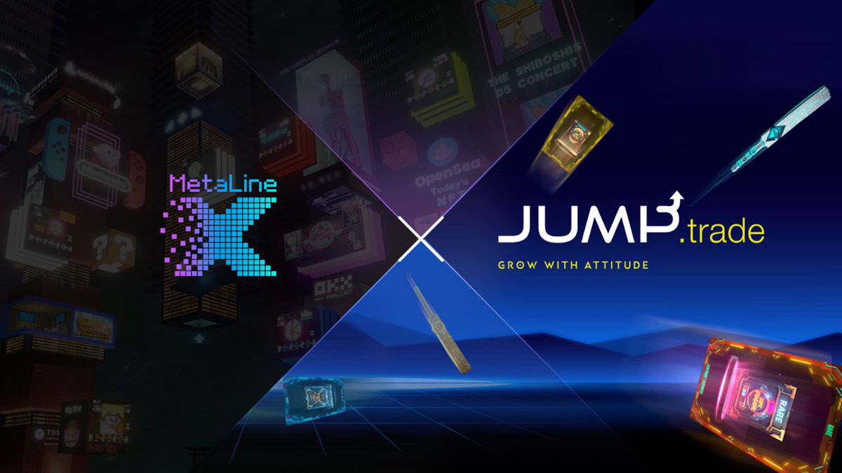 ARB_Universe's tweet photo. 🔵 @Metaline001 is thrilled to announce its partnership with @Jumptradenft 

🔵 #Jumptrade is a premium international #NFT platform that enables creators to launch their NFTs in their own launchpad

🔽 VISIT
https://t.co/DwE6bitHHb
#ARB_Universe https://t.co/tAQhVbOvcZ