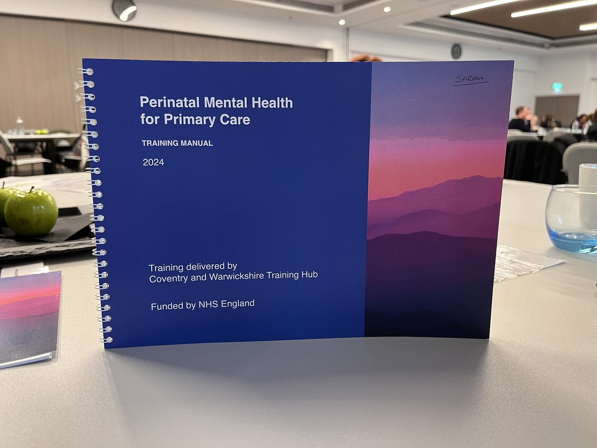 We’re attending the perinatal mental health in primary care study day in Birmingham. Incredible learning experience that we highly recommend attending if you get the chance! Thank you @cwtraininghub for inviting us!! #midlandpnmh #perinatalmentalhealth #MentalHealthAwareness