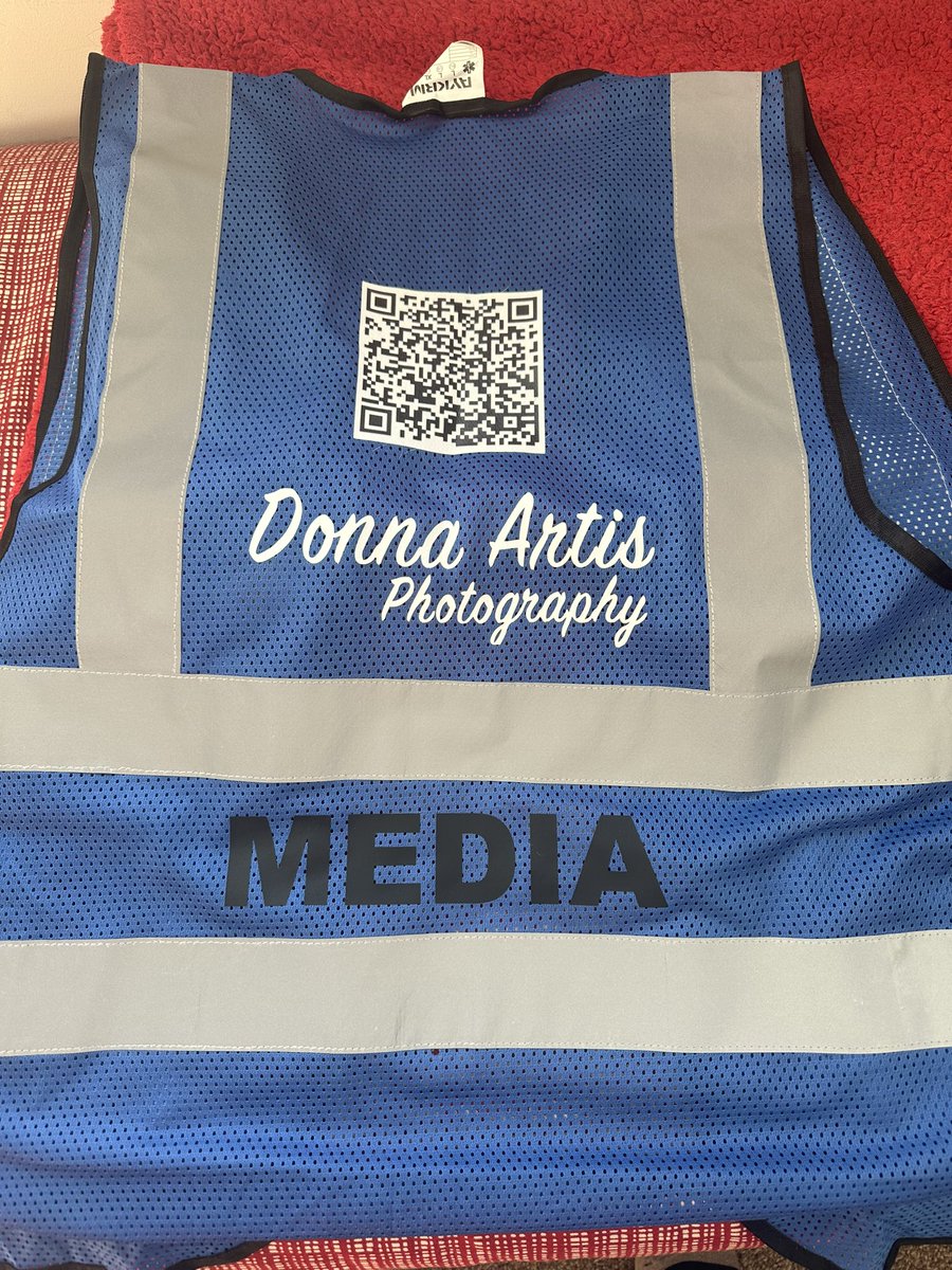 Got my new hi-vis all printed up now. Let’s hope
I start to get more followers

#QRCode #Media #Advertising