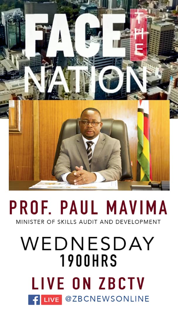 What is the mandate of the Ministry of Skills Audit and Development? How does it feed into Vision 2030? How does it complement other government ministries? @ProfPMavima answers these and other questions this Wednesday on Face The Nation at 1900hrs, on @ZBCNewsonline