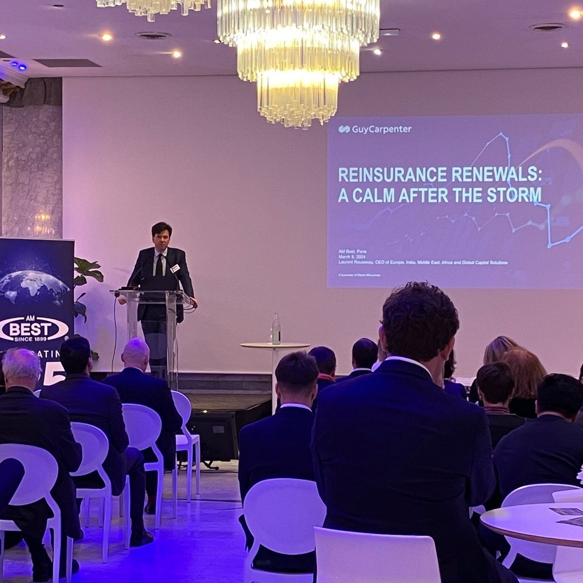 Merci to all who attended AM Best's Insurance Market Briefing in Paris this morning! We appreciated the opportunity to meet and discuss with delegates from across the market segments! Looking forward to next year!
#insurance #reinsurance #cyberrisks #IFRS17 #assurance #France