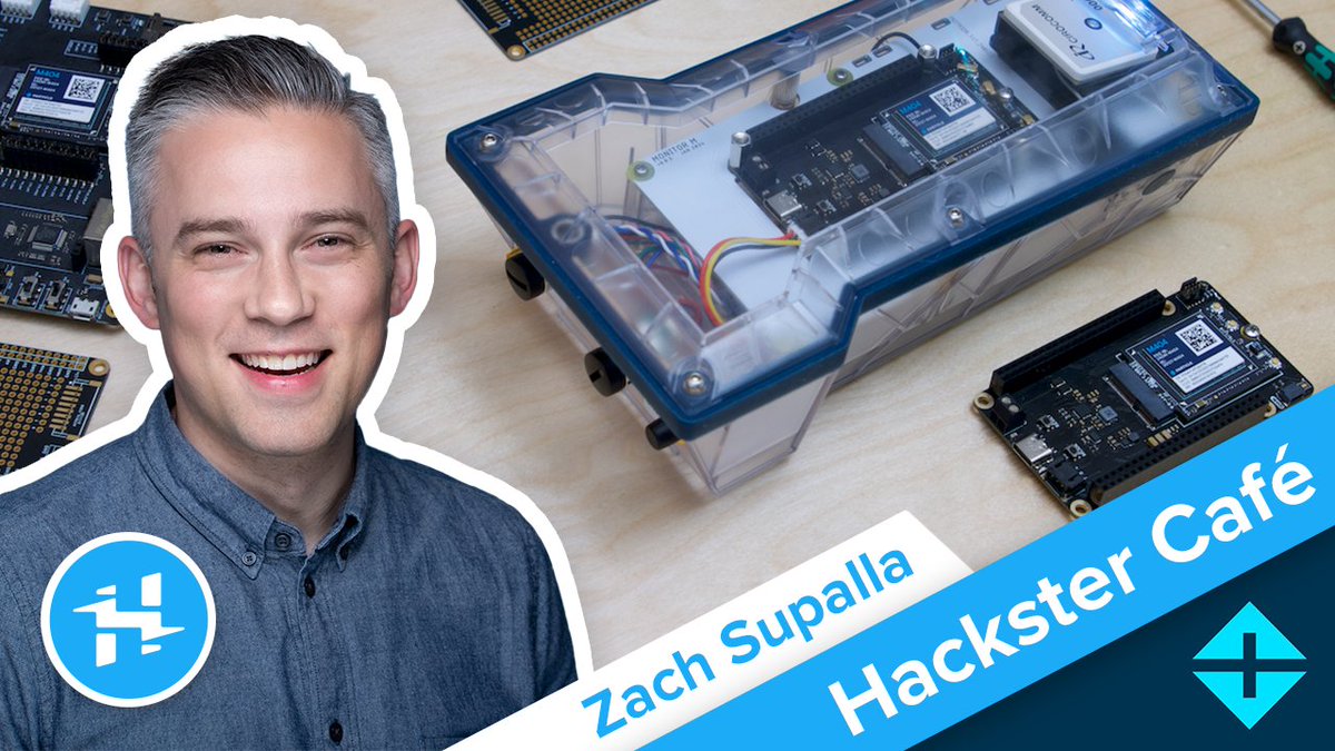 particle's tweet image. You won't want to miss today's episode of Hackster Café! Our CEO @zs will be joining @Hacksterio's @glowascii for a chat about our recently announced M-Series device portfolio.
Tune in at 1pm ET/10am PT! youtube.com/live/WbmkFXlZ4…