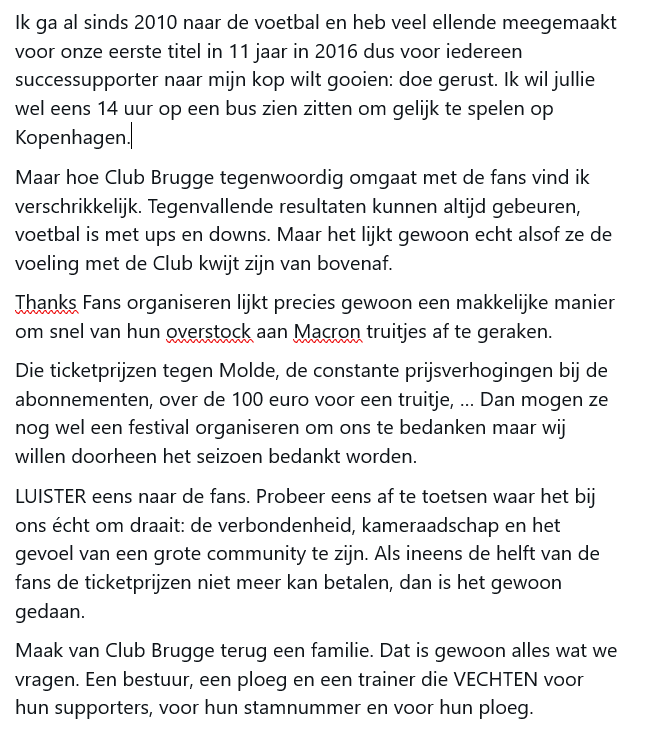 missjishin's tweet photo. Hoe ik persoonlijk over @ClubBrugge denk op dit moment.
En zoals ik al zei: gooi maar met verwijten. Ik zit zeker niet elke week (soms tweemaal per week) 5 uur op een bus om mijn ploeg aan te moedigen omdat ik helemaal vanuit Limburg moet rijden. 🙃 https://t.co/kNBr6Z2XbA