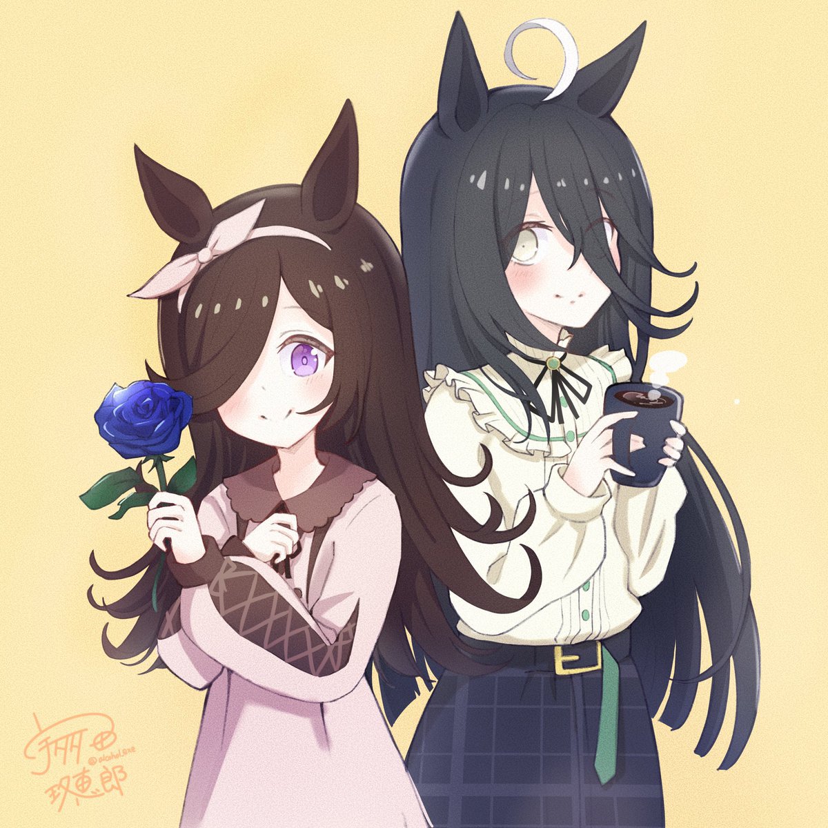 ウマ娘「3/5お誕生日組のウマ娘ちゃん達!おめでとうございます#アストンマーチャン生誕祭」|宇多田 玖恵郎のイラスト