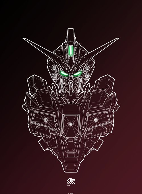 「glowing eyes mobile suit」 illustration images(Latest)｜2pages