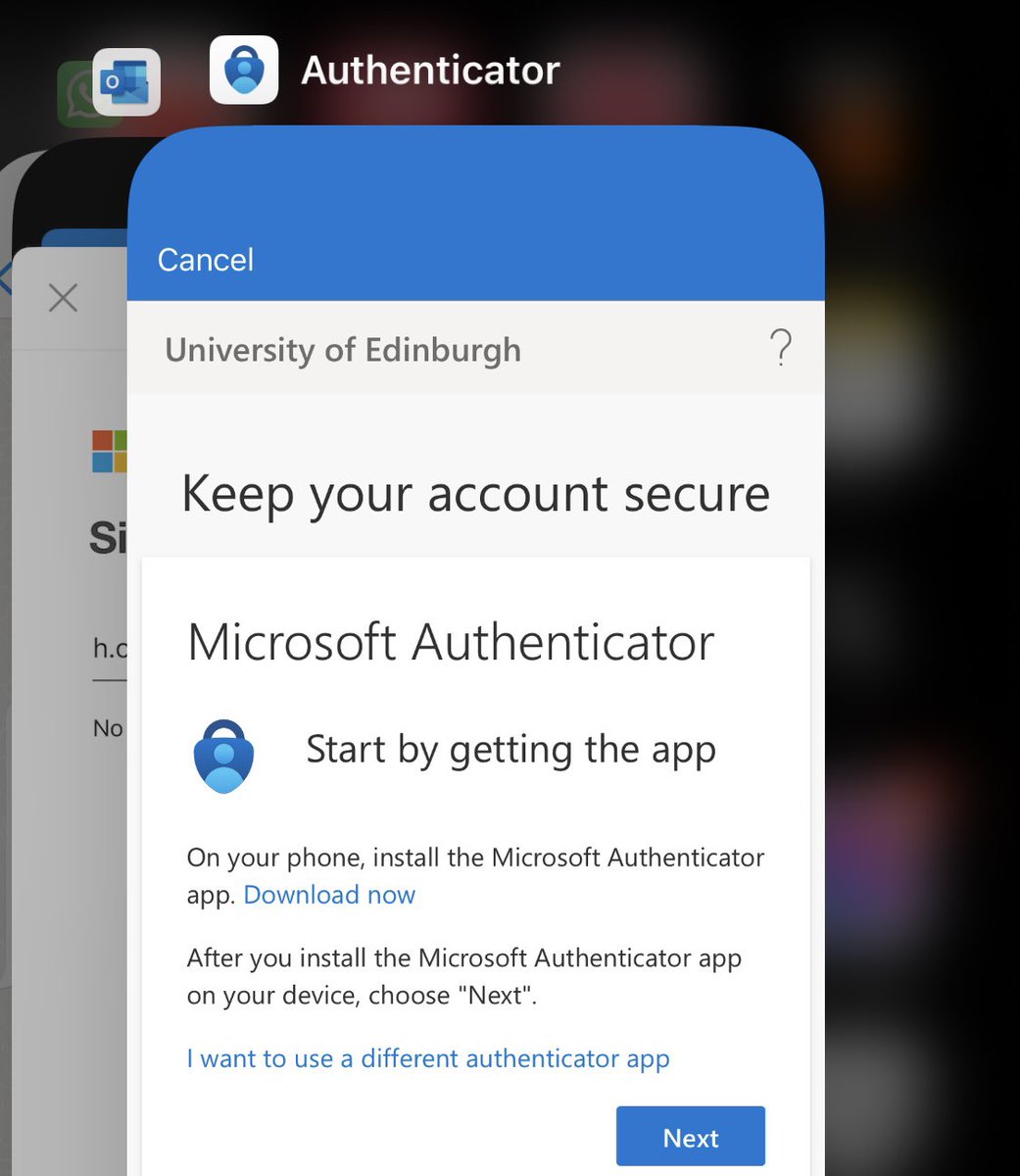 ohhatface's tweet image. Go home Authenticator you’re drunk. #MicrosoftAuthenticator