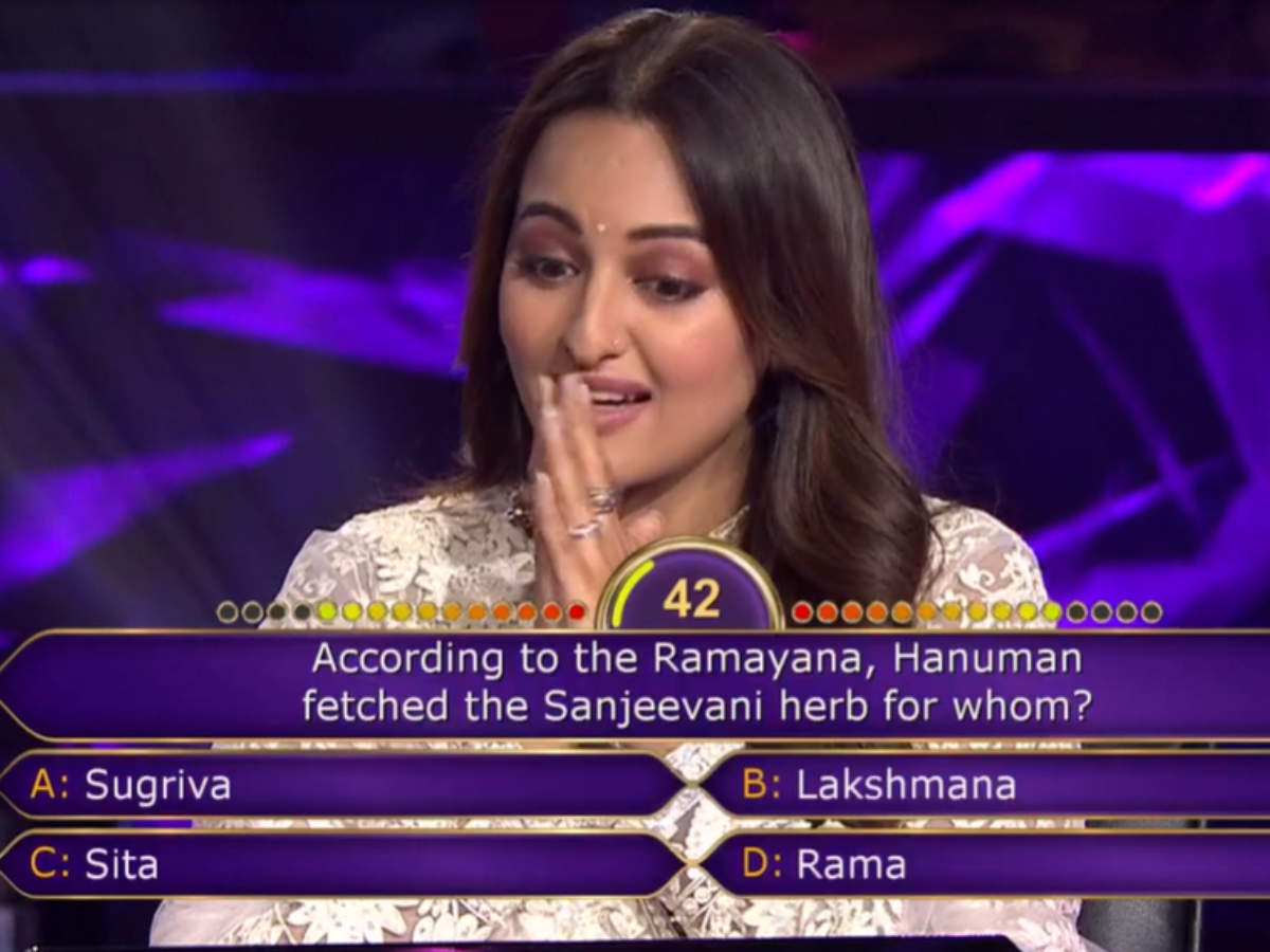 @ANI His daughter Sonakhi Sinha during  KBC was asked questions according to Ramayana, Hanuman fetched the Sanjeevani booti (herb) for whom?

She answers - Sita 

This is how they raised their kids and then they questioned Ram Mandir and mocked Modi.