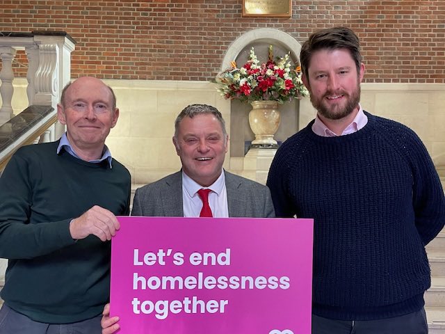 #EndHomelessnessTogether 
With ⁦@MikeAmesburyMP⁩ and Labour candidate for Hemel Hempstead, David Taylor at Homeless lobby in Westminster today. ⁦@HomelessLink⁩ ⁦@HomesforCathy⁩ ⁦@HightownHA⁩