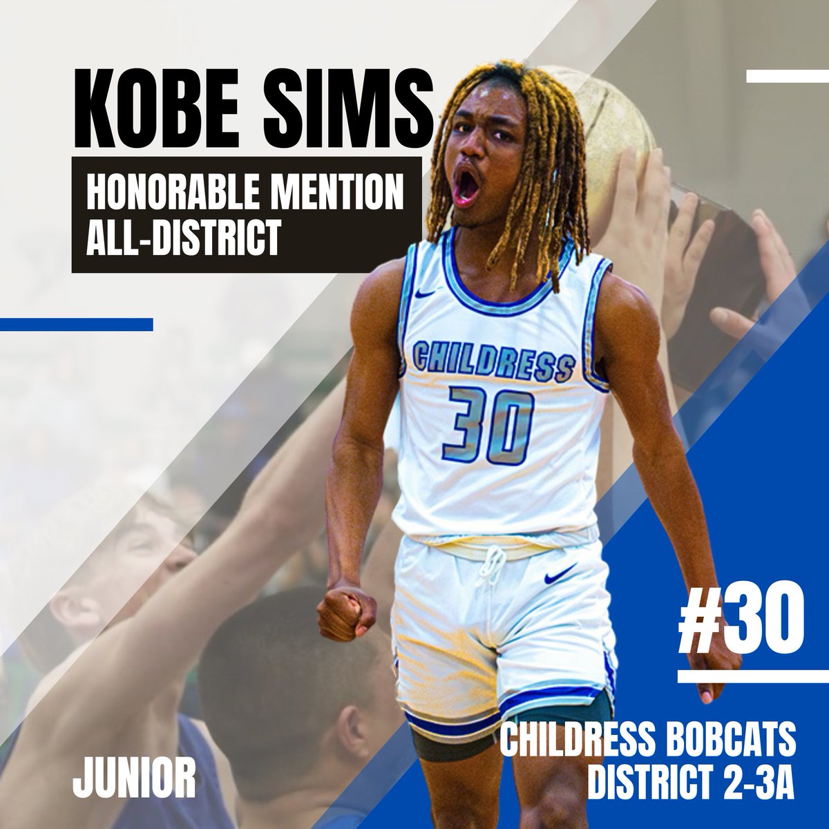 Congrats to <a href="/kobe_sims44/">Kobe Sims</a> on earning 2-3A Honorable Mention All-District! 

<a href="/hoopinsider/">Hoopinsider</a> <a href="/PressPassSports/">Press Pass Sports</a> <a href="/KaleSteed/">Kale Steed</a> <a href="/Terrytom77/">Terry's Sports Page</a> <a href="/hpisani91/">Hart Pisani</a> <a href="/806hsscmedia/">Jasone Pearson</a> <a href="/bhelm19/">Bo Helm</a>