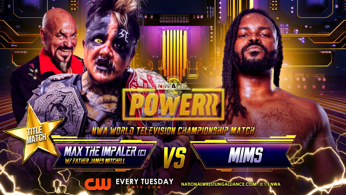 An all-new episode of NWA POWERRR is available now on @TheCW! Two Title Matches and tons of great action! Check it out! 👉 cwtv.com/shows/nwa-powe…