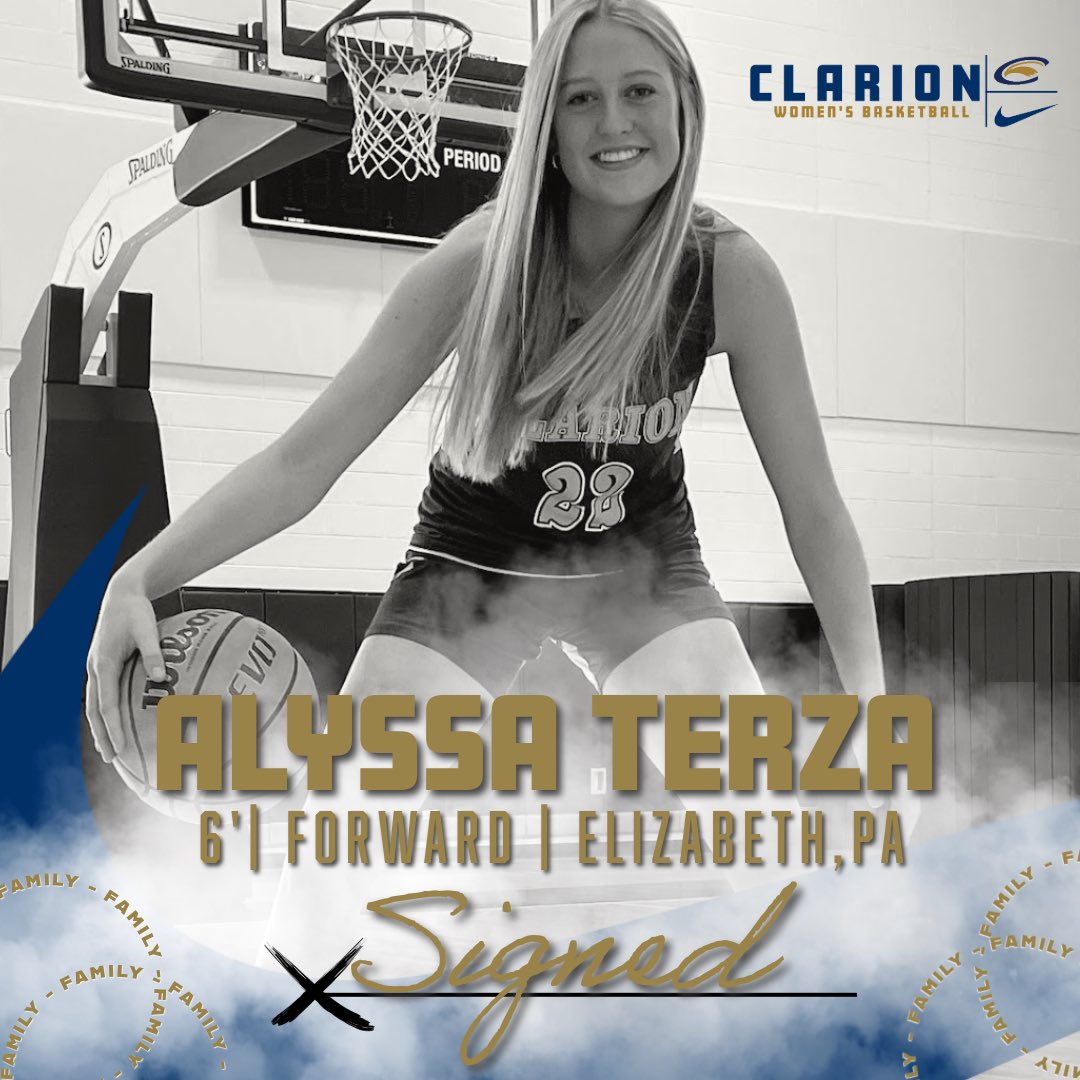 ✍️ Signed. Sealed. Delivered. ✍️ Time to Officially Welcome our latest signing‼️@Alyssa71634130 is a officially a member of the @ClarionWBB Family‼️Welcome Home‼️ #WingsUp 🦅🦅🦅