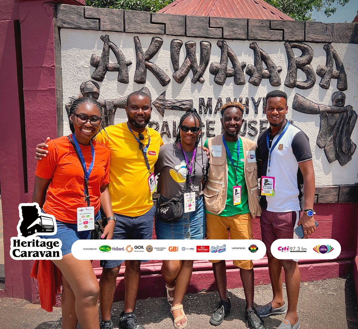 📍 Manhyia Palace, Ashanti Region || #HeritageCaravan2024 Nothing compares to being here, immersed in the vibrant culture of the Ashanti people. Special thanks to @LotteryGhana @Hollard @HollardGhana @BelBeverages @ghanatourismGTA @GOIL_Official @OmniBSICGh , Belpak Tissues,