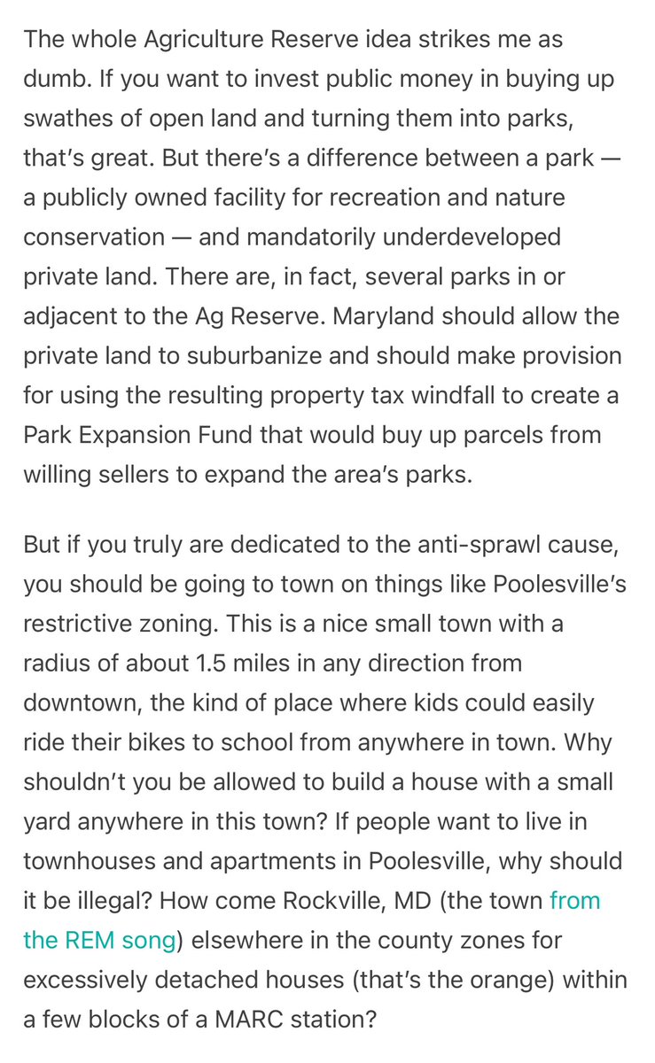 brendanmcooley's tweet photo. Love when @mattyglesias does local politics. Co-sign this. Build the bridge to Loudoun @Marc_Elrich! Reston <-> Gaithersburg connection would let tech people live in MD and biotech people live in VA. With no Legion Bridge standing in the way. Win-win! https://t.co/I5OnzNEJWu https://t.co/PtCHTSsNKh