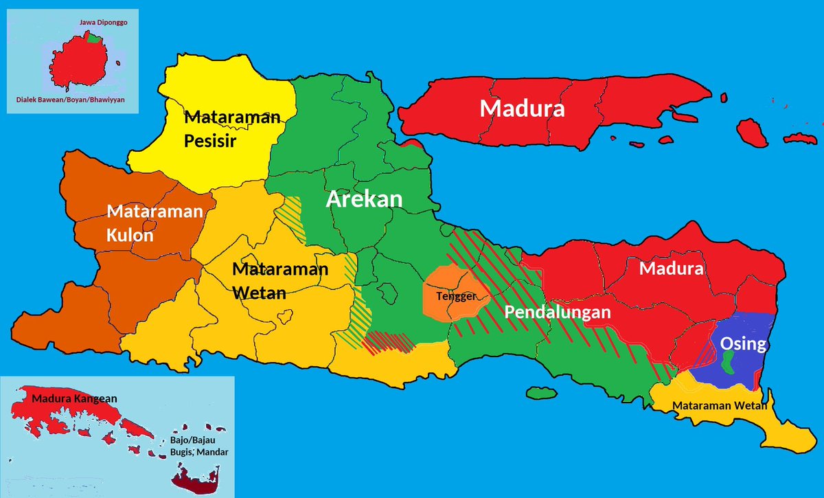 kentvrama's tweet photo. When Indonesians refer to a "Javanese medok accent" which one do they mean? https://t.co/o6eh2FpZwZ