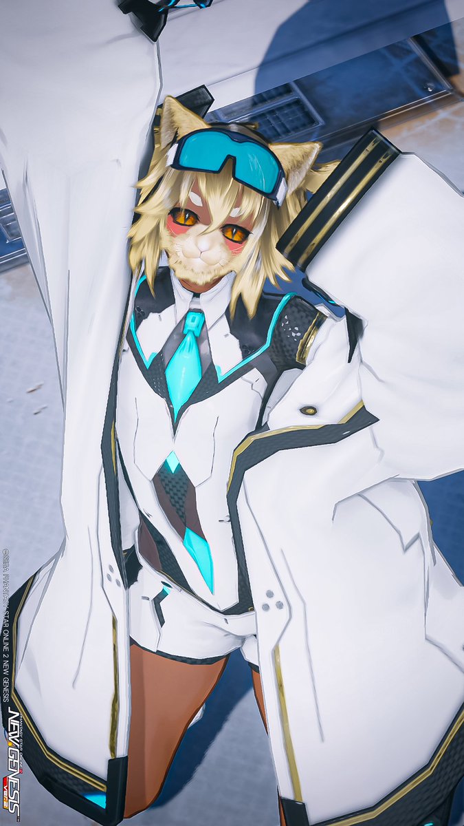 Carbonara_PSO2's tweet image. このアウター伸縮性抜群だゾ！
#メンテの日なのでssを貼る