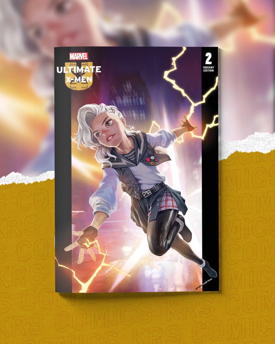 💥Introducing Maystorm! Catch her first appearing in our ULTIMATE X-MEN #2 exclusive by @skansrisuwan! Preorder this LTD exclusive starting Wed Mar 6 at 2pm pst/5pm est! LTD to 800 copies $39.99 ea #xmen #ultimatexmen #marvelcomics