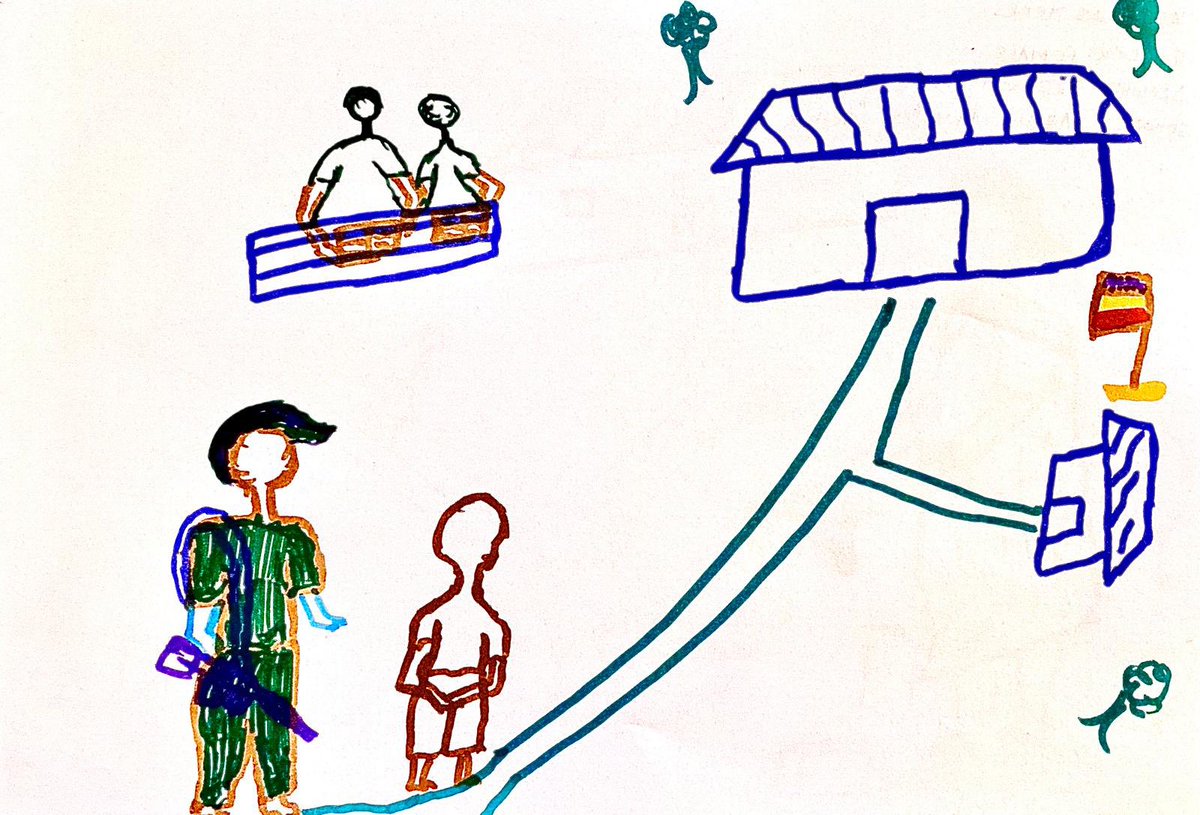 Yesterday : By a South-Sudanese refugee teacher living in Bidi Bidi refugee settlement on the Ugandan-South Sudanese border. @ICANSouthSudan3 #uniroma3 @WeAreCohere_Org #TraceabilityisCredibility @Refugees #education #bidibidi #yttlearningapproach #genderequality