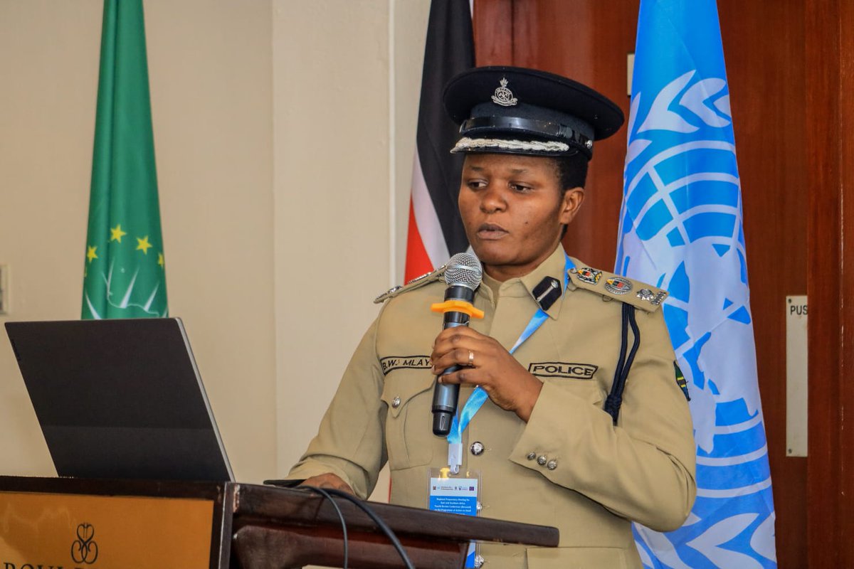 Mainstreaming small arms control into peace and development agendas is a key focus at the Regional Preparatory Committee meeting on #UNPoA. Presentations on Weapons Management and integration with the 2030 Agenda are underway, <a href="/UN_Disarmament/">UN Office for Disarmament Affairs</a> <a href="/odaunrec/">UNREC</a> <a href="/AUC_PAPS/">African Union Political Affairs Peace and Security</a>