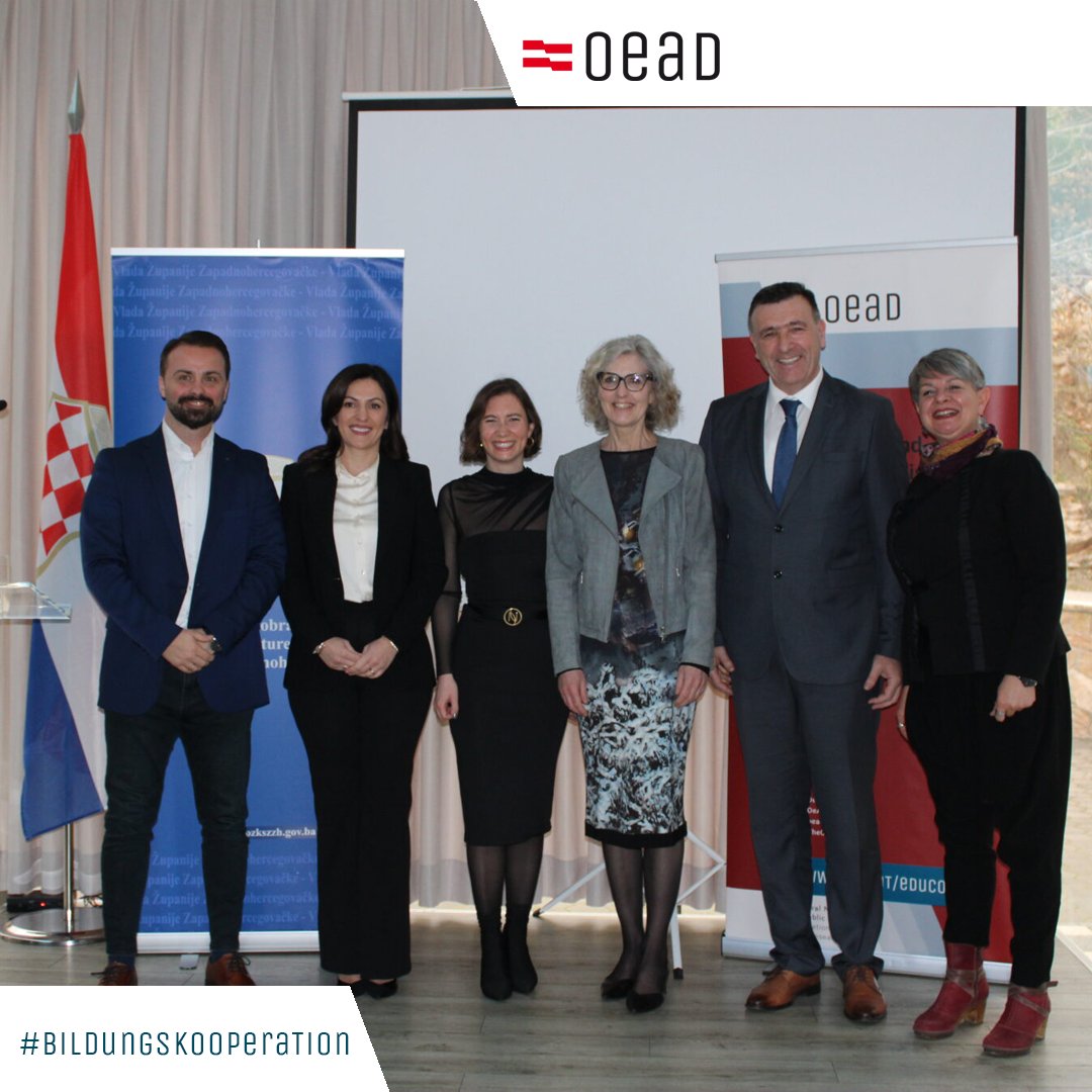 Das OeAD-Regionalbüro in #Sarajewo unterstützt in Bosnien und Herzegowina das Bildungsministerium des Kantons West-Herzegowina bei der Erstellung eines neuen Berufsbildungsgesetzes. Weitere Informationen unter: bit.ly/48I0h10 #OeAD #Berufsbildung #WestHerzegovina