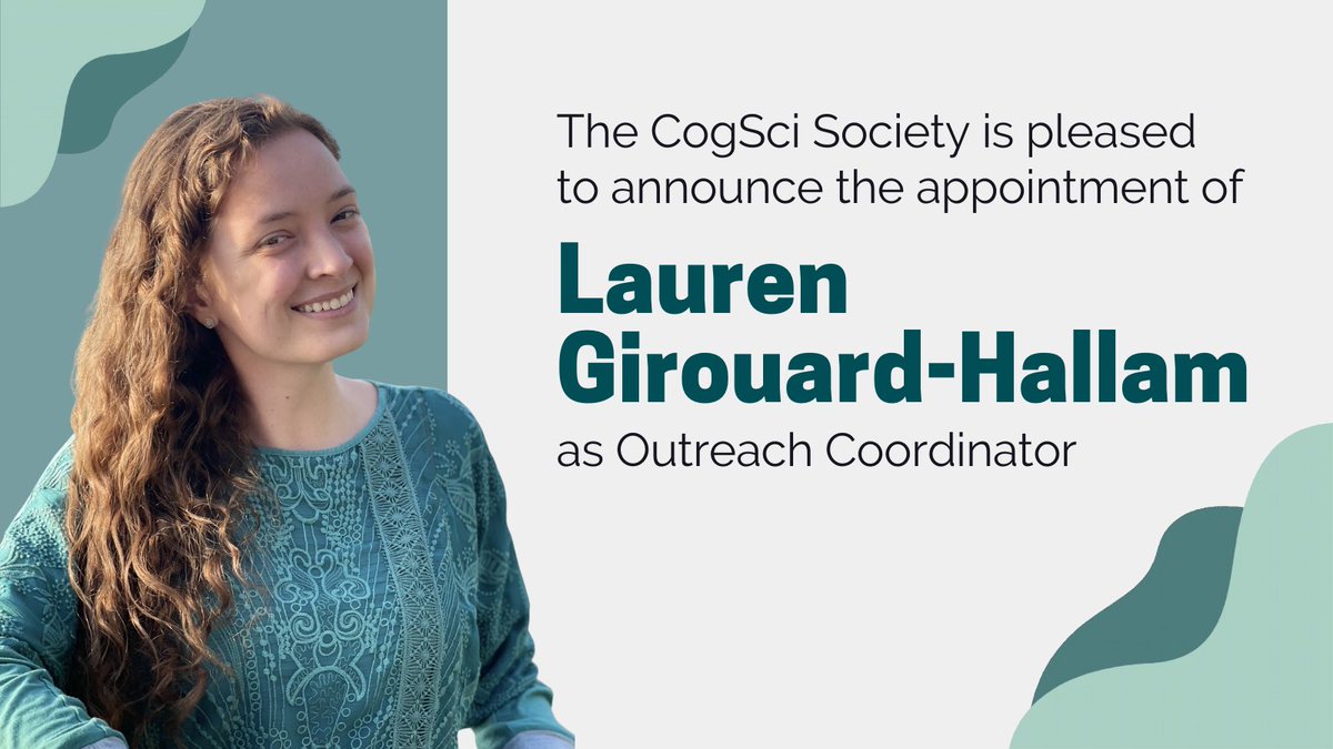 We're thrilled to announce the appointment of Lauren Girouard-Hallam @LaurenGirouard1 as our new ￼Outreach Coordinator￼!