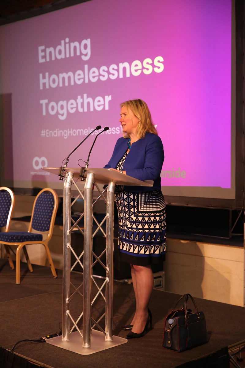 Homelessness Minister @FelicityBuchan told attendees that homelessness and rough sleeping remain a main priority and talked about the importance of ‘a whole government effort’. The Government will make resources available and work with the sector to find innovative solutions.