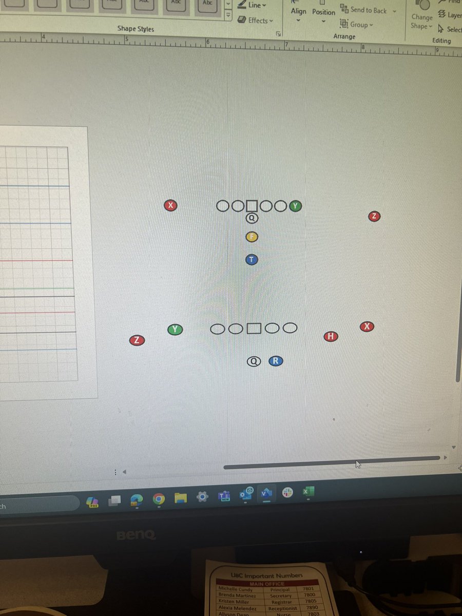 Big decisions being made today. Ovals or circles for the 2024 playbook. Please respect my decision.