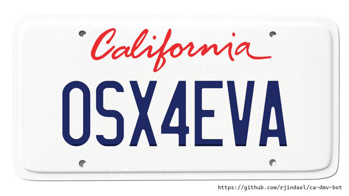 Customer: I AM SYSTEMS ADMIN AND USE MAC OS X. IT IS A TRIBUTE TO THE NAME OF THE SOFTWARE.
DMV: OH SEX FORVER

Verdict: DENIED