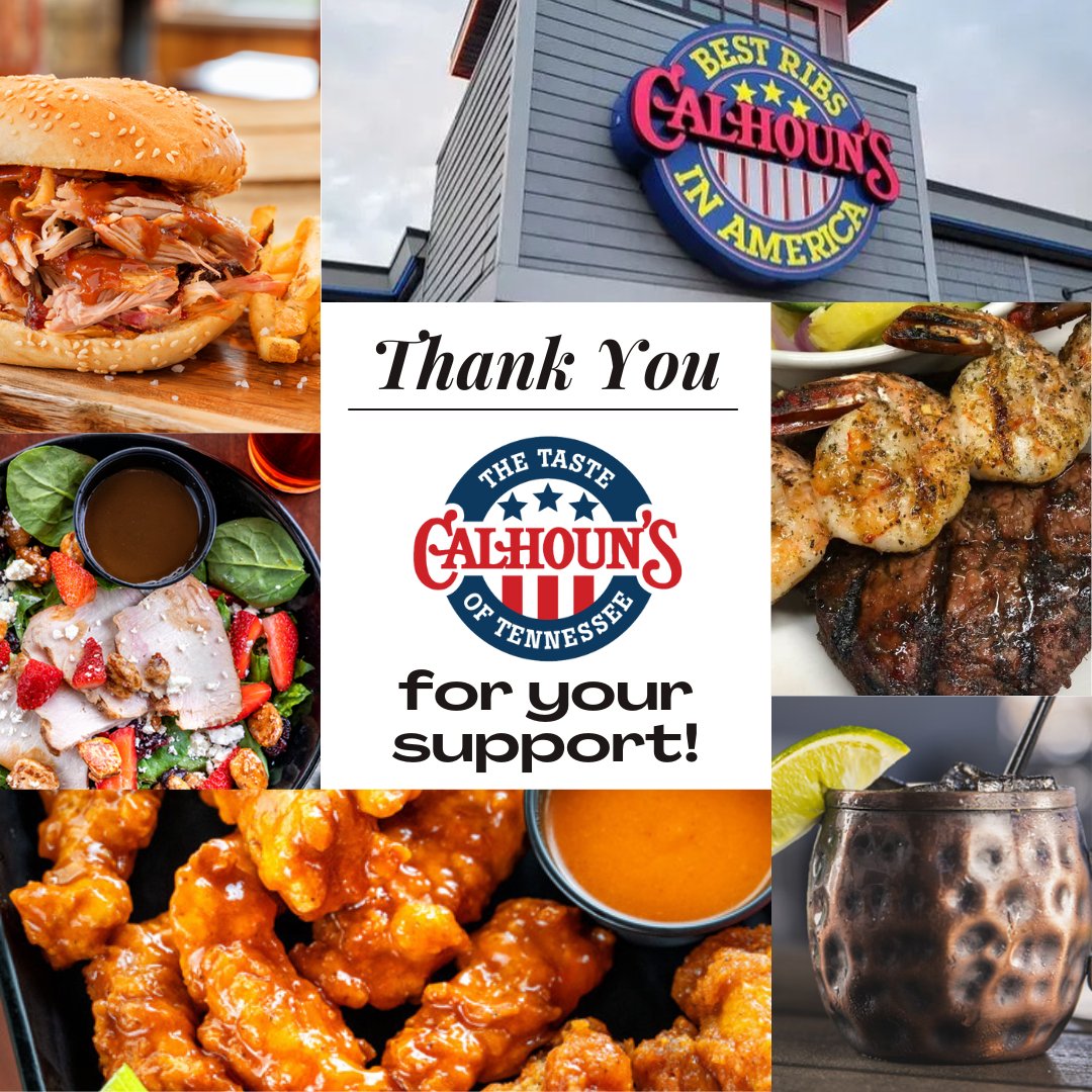 A BIG thank you for your generous sponsorship and ongoing devotion to our team! Your support has been awesome! Thank you for being such an important part of the One West family! @calhouns ❤️ 💙 🏈