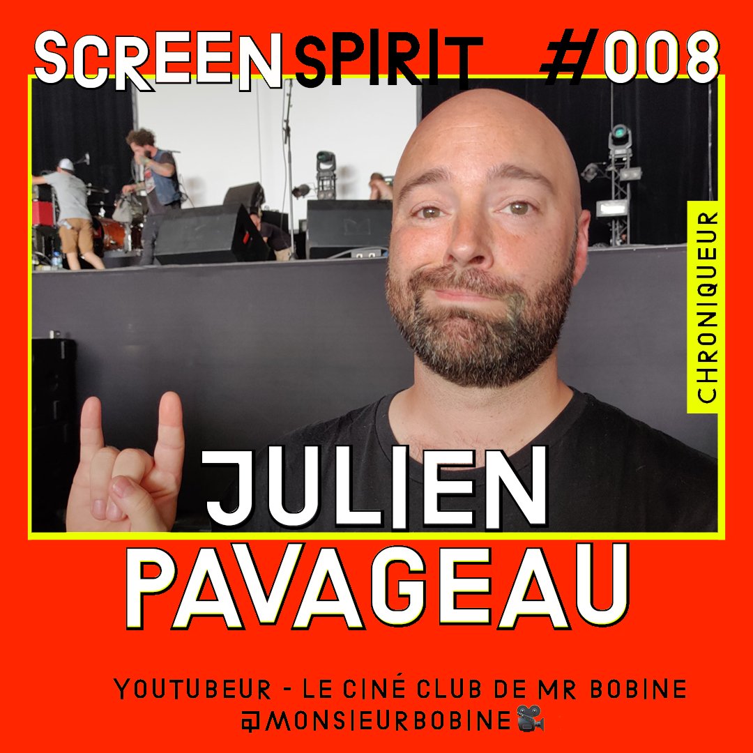 On accueille <a href="/PavageauJulien/">Julien Pavageau</a>, créateur de <a href="/MonsieurBobine/">Monsieur Bobine</a> le 16 mars au Concorde🔥

🎫Réserve tes billets : leconcorde.fr/quartier-libre…
🖥️Screen Spirit sur Twitch : twitch.tv/screenspirit
