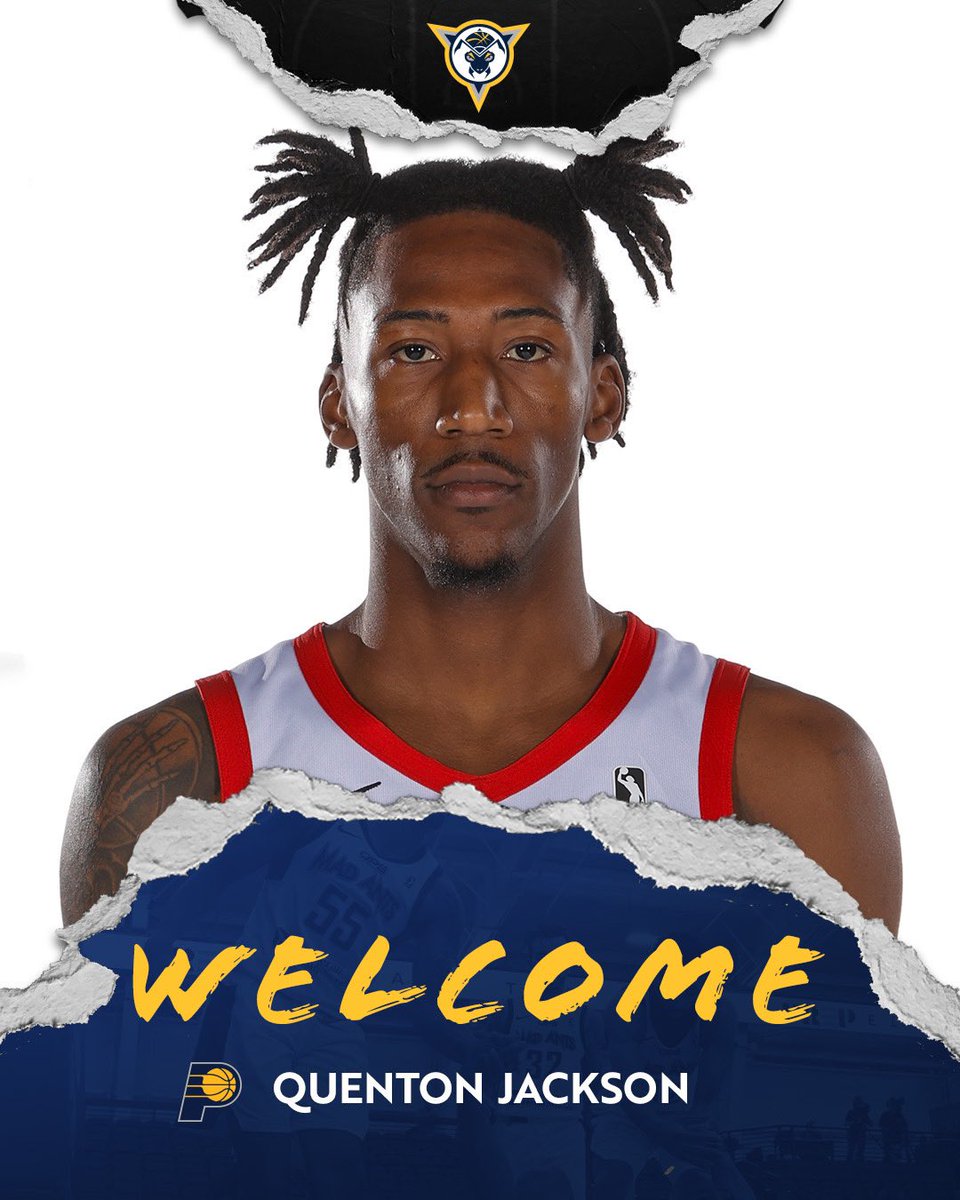 welcome to the squad @_flyguyq! 👊 the @Pacers have signed guard Quenton Jackson to a two-way contract.