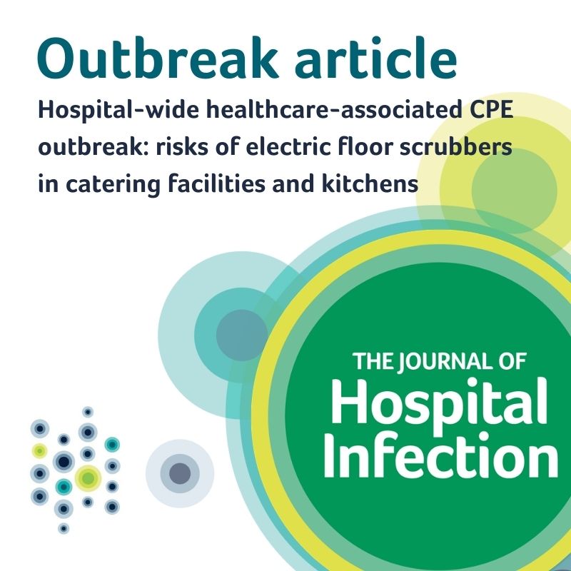 #Outbreaks course leader <a href="/TimCJBoswell/">Tim Boswell</a> recently published details of a CPE outbreak linked to electric floor scrubbers in @JHIeditor

Book our course in March to find out more on outbreak management🦠

Read article👉 ow.ly/jtiv50QInli

Book course 👉 ow.ly/VIN750QInlh