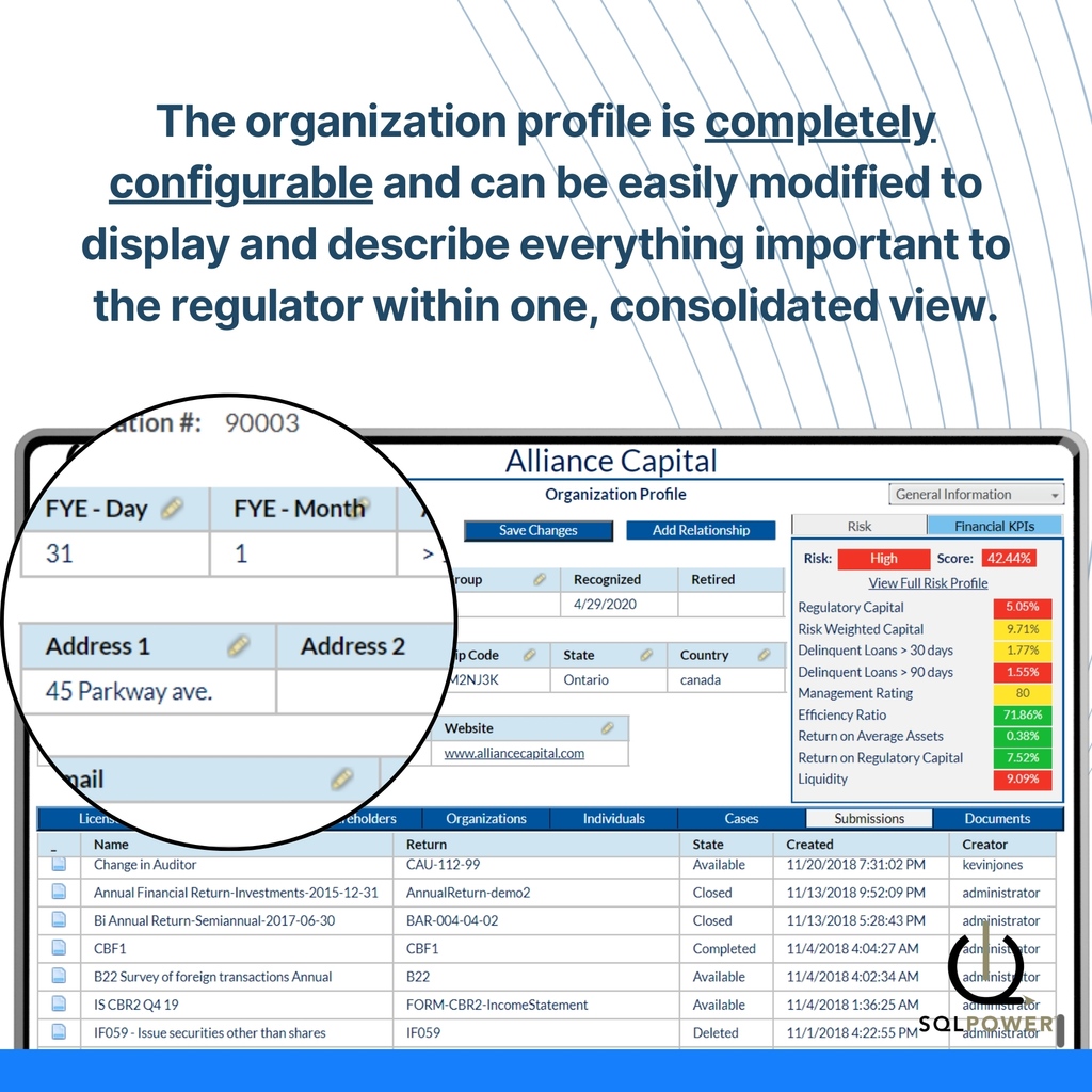 SQLPowerGroup's tweet image. Built for financial supervisors, SQL Power's organization profile displays a 360-degree view of all regulated institutions in the system. Click to learn more and watch a demo ➡ sqlpowergroup.com/360-degree-vie…
#suptech #regtech #supervisory #finreg #financialregulation