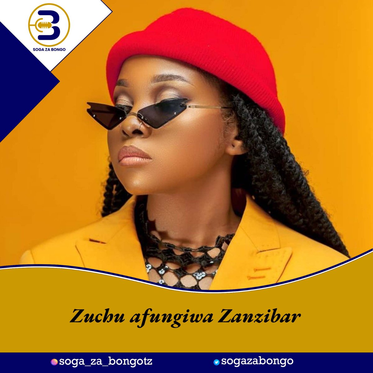 Msanii Zuhura Othman Soud maarufu kama “Zuchu” Amefungiwa kufanya kazi zote za Kisanaa Visiwani Zanzibar kwa miezi 6 na Baraza la Sanaa la Zanzibar baada ya kukiuka maadili ya kizanzibari wakati akiwa akitumbuiza Visiwani humo.