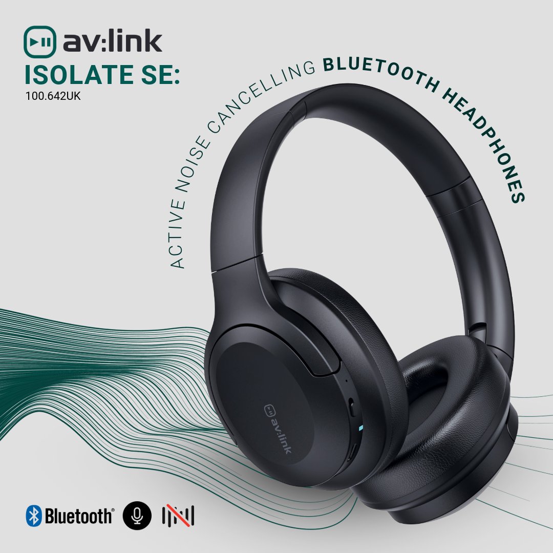 Isolate SE: Headphones, active noise cancelling. Inbuilt microphone and comes in a stylish hard case. #electronics #music #audio #sound #bluetooth #wirelessheadphones ukdj.co.uk/pro-audio-comm…