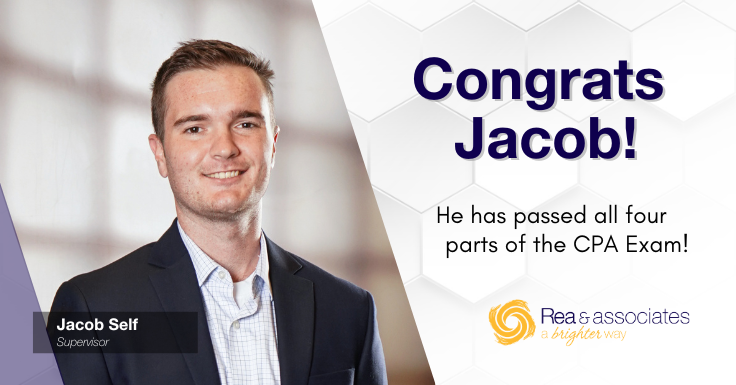 Join us in celebrating the remarkable achievement of our supervisor, Jacob Self! With unwavering dedication and perseverance, he has conquered the challenging CPA Exam, passing all four parts. This milestone is a testament to their expertise, hard work, and commitment to…