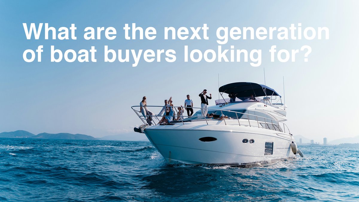 What are the next generation of buyers looking for in a boat? It's the question everyone wants the answer to. One thing to consider is that younger buyers are likely to prioritise boating experiences which connect them to nature and the ocean.  

#Rightboat #FindYourRightboat