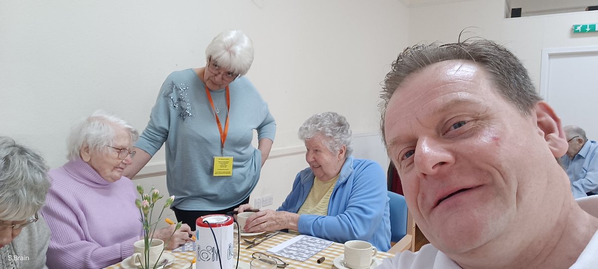 stuartbrain74's tweet photo. For #InternationalWomensDay2024 I dropped into Horizon Lunch Club to catch up with Anne, the  fundraiser inchief. Her tireless fundraising and infectious humour makes the lunch club a real benefit to the local community. Been a long time since I played bingo!!
@soundmartin55 https://t.co/7DHrdY492M