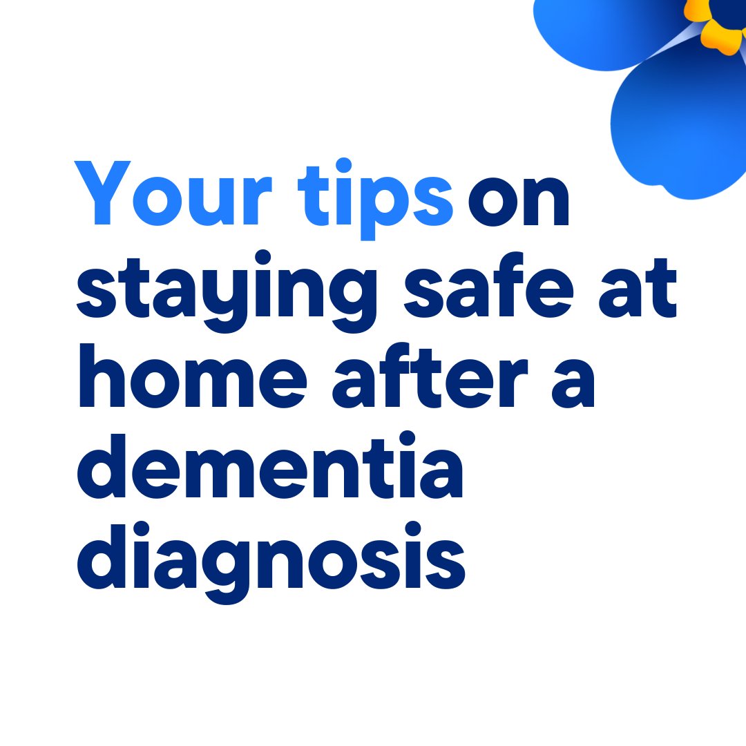 alzheimerssoc's tweet photo. 🏠 What are some good ways to stay safe at home after a dementia diagnosis?

Dementia Together magazine readers, Dementia Voice partners and members of our Dementia Support Forum shared some tips, advice and recommendations on making a house more dementia friendly. https://t.co/MLx8zRTTi9