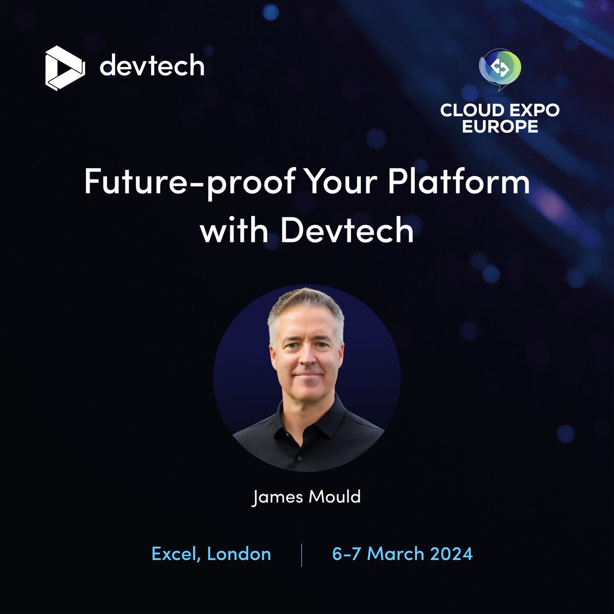 devtechgroup's tweet image. ✈ Getting ready for Cloud Expo in London this week? Meet with Devtech’s James Mould if you want to find out how to future-proof your platform with next-generation cloud infrastructure.
#CloudExpo2024 #CloudExpoEurope