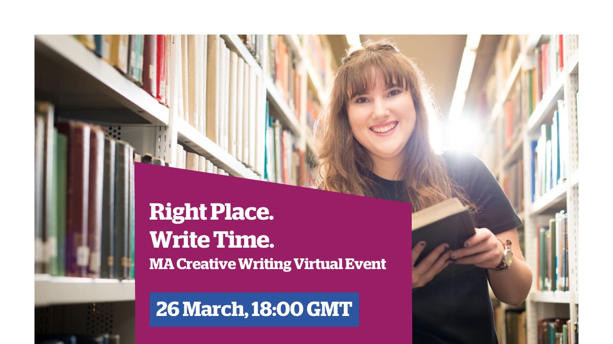 📢 Exciting news for aspiring writers! Join us for a virtual event with Chris Westoby, course leader of MA Creative Writing at Hull Online. Learn about online study, the course, and more. Reserve your spot today! 👉 hubs.li/Q02n9p7Q0

#WritingCommunity #CreativeWriting