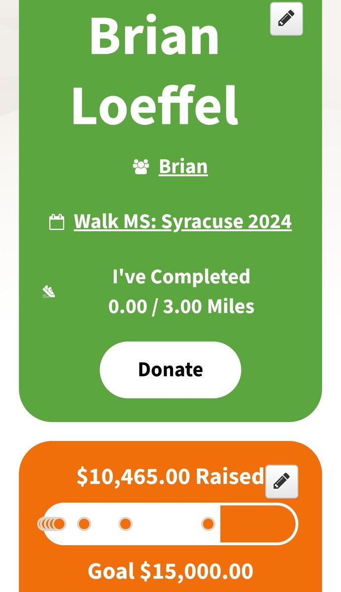 Chugging towards $11k raised! Tomorrow I head to Capitol Hill to talk to members of both the House and Senate! As I do that I'm still fundraising hard! Anything and everything helps! Please donate here: events.nationalmssociety.org/index.cfm?fuse…