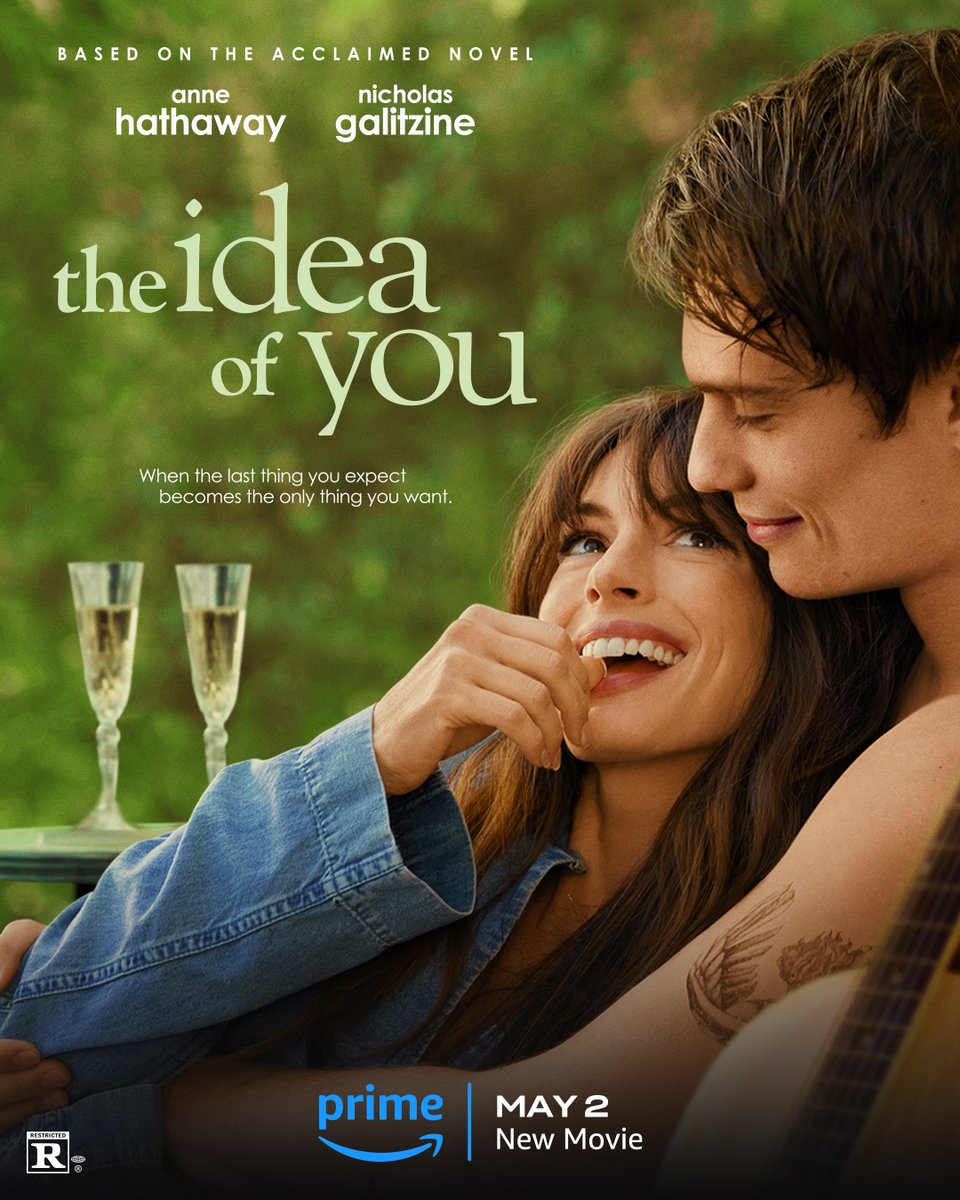 PrimeVideo's tweet photo. When the last thing you expect becomes the only thing you want. #TheIdeaOfYou trailer tomorrow. https://t.co/q7y3Ewm0W0