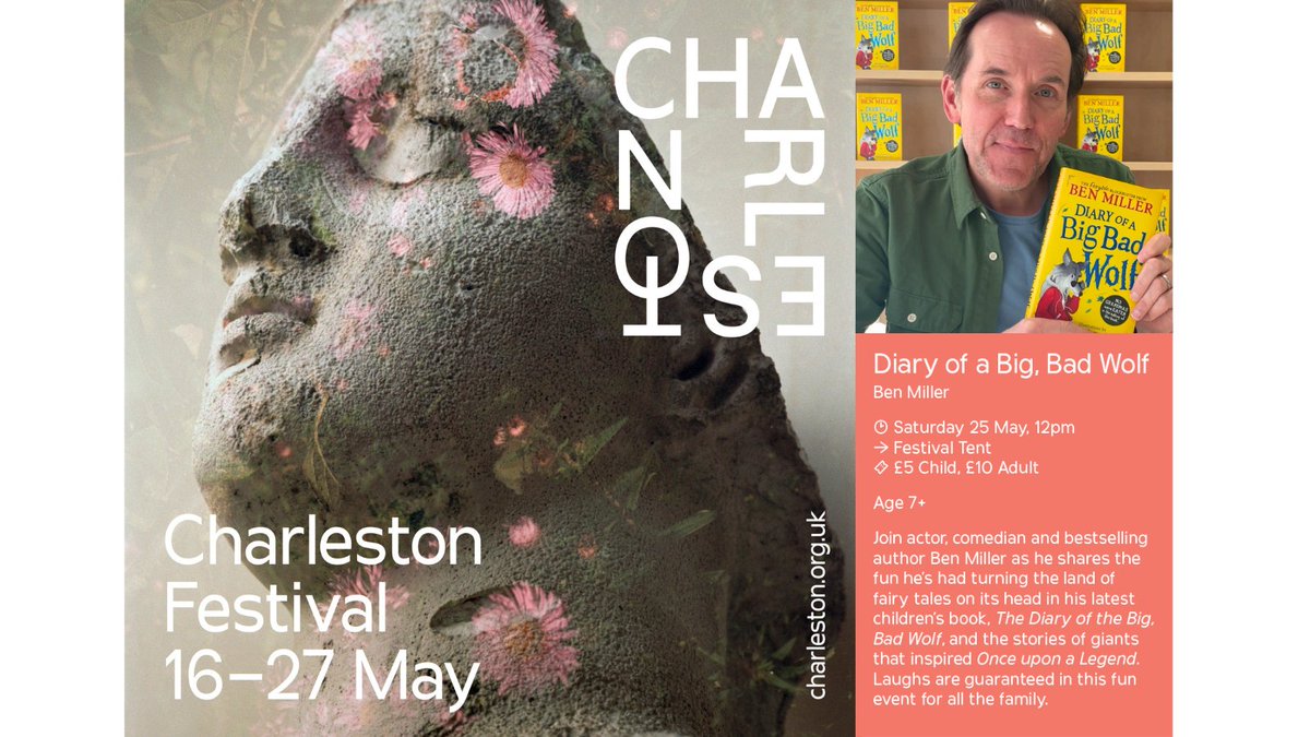 Simon & Schuster Children's Books (@simonkids_uk) on Twitter photo AWOOOOOO!!🐺 Join <a href="/ActualBenMiller/">Ben Miller</a> at Charleston Festival on the 25th May for a fun, laugh-out-loud event, all about his latest book DIARY OF A BIG BAD WOLF and smash-hit ONCE UPON A LEGEND! Get your tickets here: charleston.org.uk/event/diary-of… AWOOOOOO!!🐺 Join <a href="/ActualBenMiller/">Ben Miller</a> at Charleston Festival on the 25th May for a fun, laugh-out-loud event, all about his latest book DIARY OF A BIG BAD WOLF and smash-hit ONCE UPON A LEGEND! Get your tickets here: charleston.org.uk/event/diary-of…