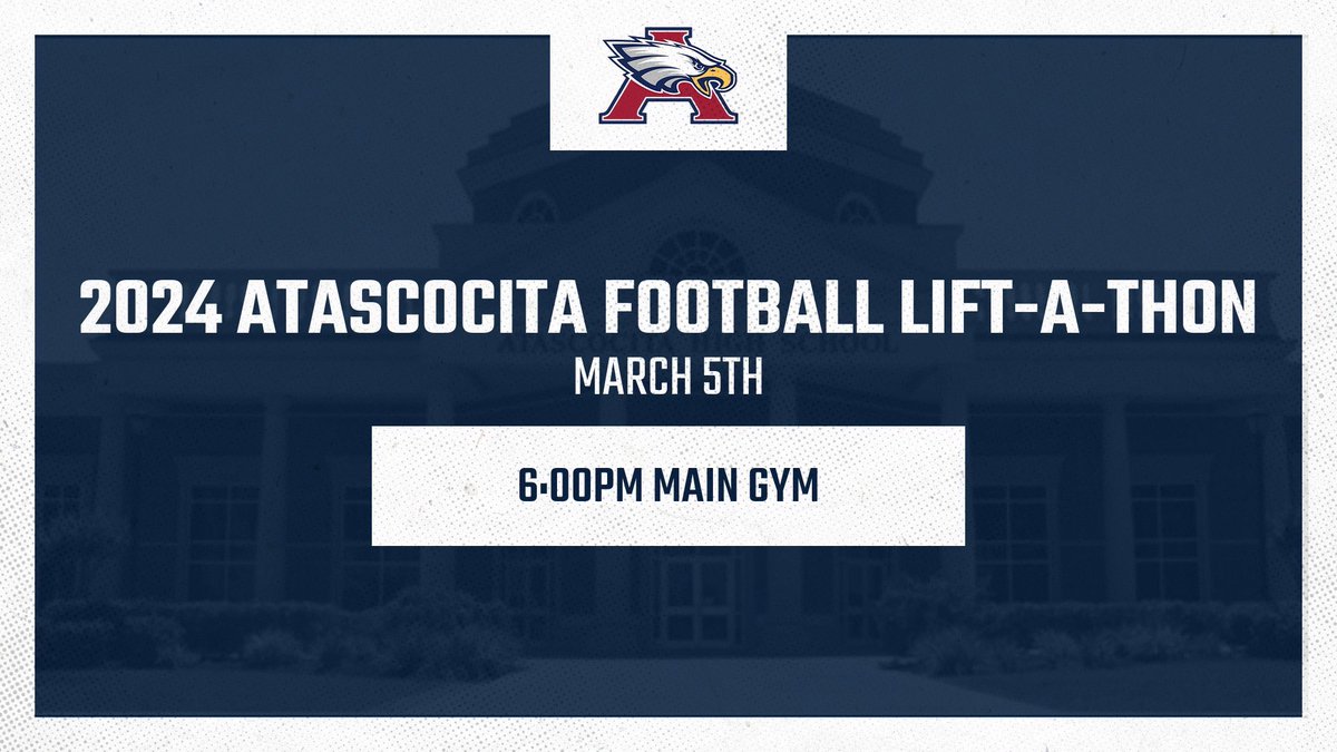 Atascocita Football Lift - A - Thon 🚨 Today🚨 6:00PM