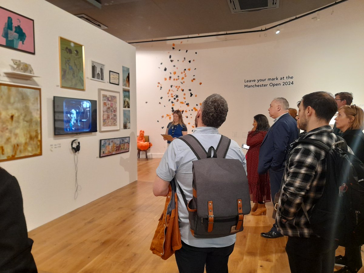 Today we have been at <a href="/HOME_mcr/">HOME</a> viewing the Novus learner artwork that is on display as part of our collaborative project work.  

For more information on our creative enrichment provision, please visit our website novus.ac.uk/what-we-do/cre…