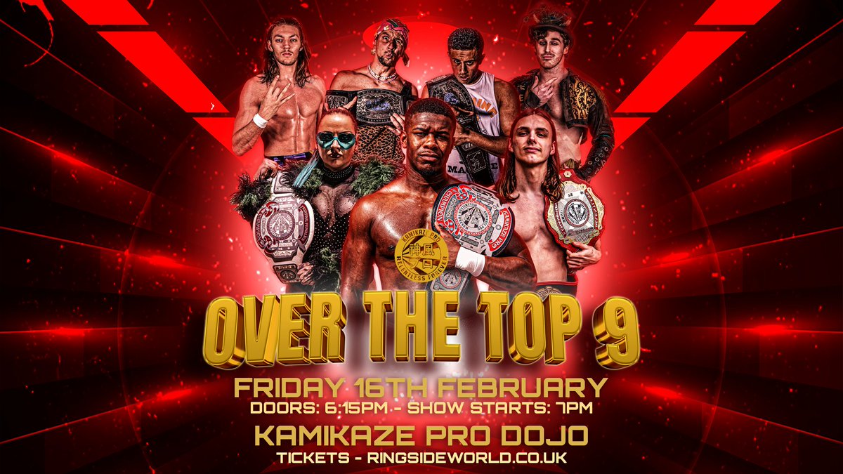 KamikazeProUK's tweet photo. At 8PM tonight we will be releasing #OTT9 On Demand! https://t.co/g9D2bw6HGt