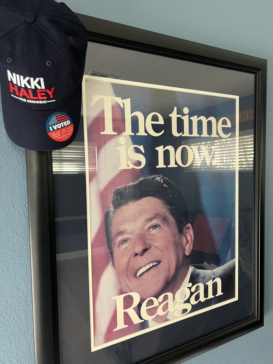 Not a protest vote. A vote to put country first. A vote to support our military &amp; oppose foreign dictators. A vote for decency &amp; to end chaos. A vote for competency. A vote for my kid’s future. Thank you ⁦<a href="/NikkiHaley/">Nikki Haley</a>⁩ for standing up for the values that make America great.