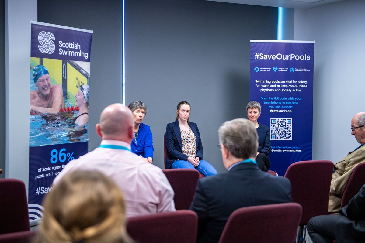 🚨ICYMI Over the weekend we concluded our tour of party political conferences with a visit to the @ScotTories conference in Aberdeen ✅ Thank you to @mspliz @HannahMiley89 and SASA President, Fiona Crawford for their valued contribution to our #SaveOurPools panel 💙